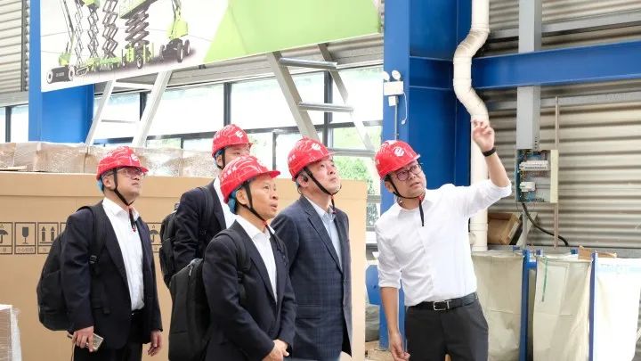 大明國際拜訪法蘭泰克、世倉智能