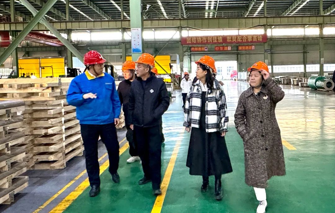 山西省工信廳領(lǐng)導(dǎo)一行調(diào)研太原大明